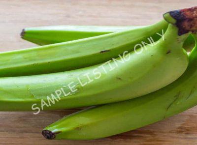Guinea Bissau Green and Yellow Plantain